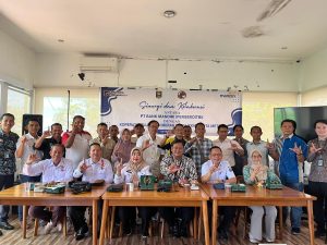 Dinas Koperasi, UMK, UM dan Perindustrian Kota Metro Hadiri Kegiatan Sinergi dan Kolaborasi Bersama PT. Bank Mandiri dan Pengurus Koperasi Kelurahan Merah Putih se-Kota Metro