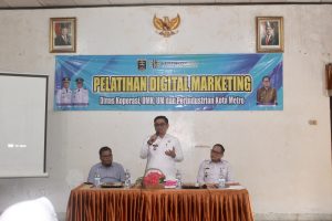 Dinas Koperasi Kota Metro Gelar Pelatihan Digital Marketing untuk Tingkatkan Daya Saing UMKM